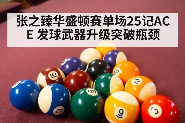 张之臻华盛顿赛单场25记ACE 发球武器升级突破瓶颈